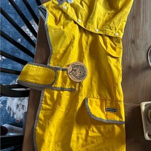 Yellow Wilderdog Raincoat with Reflective Trim